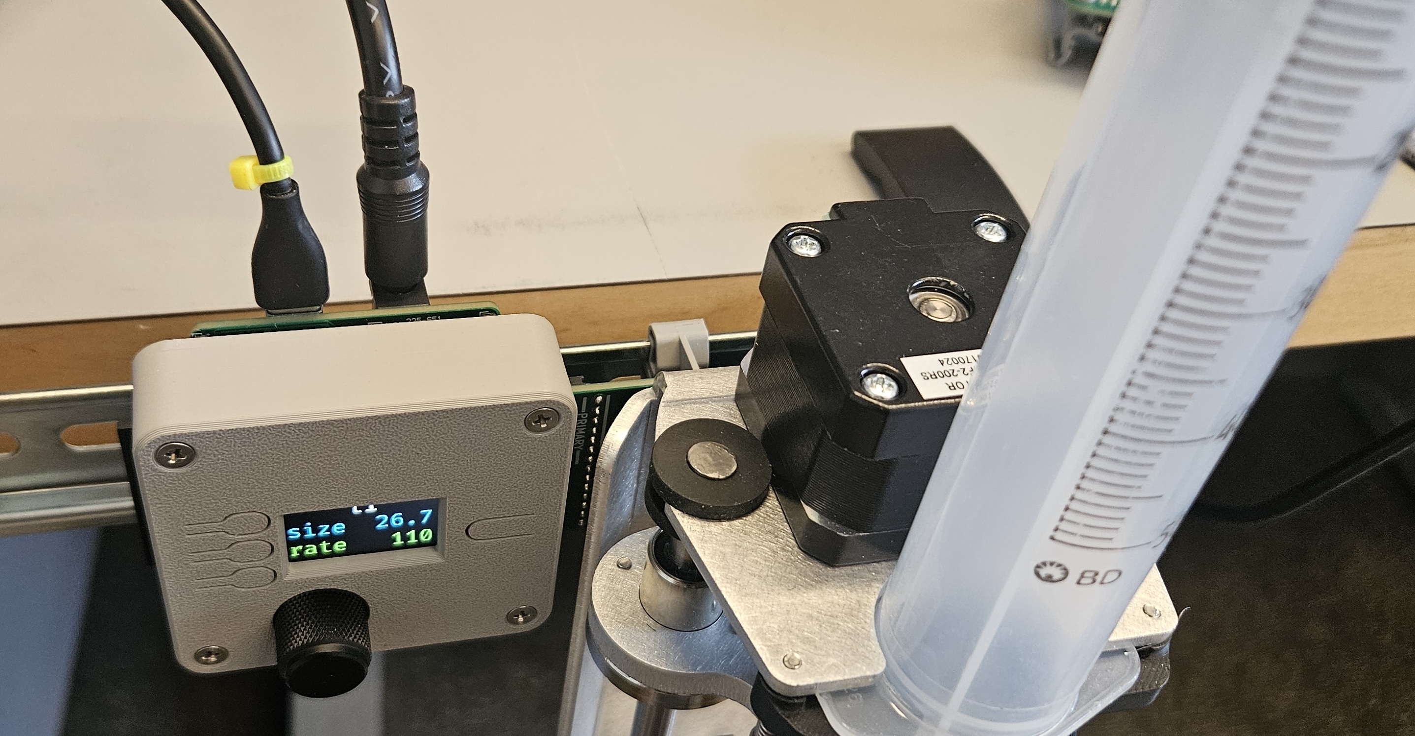 usb and power connection